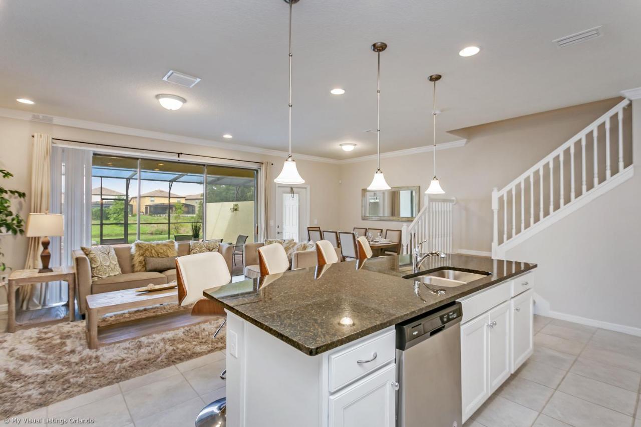 Beautiful Townhome Wprivate Pool 7 Mi To Disney Kissimmee Exteriér fotografie